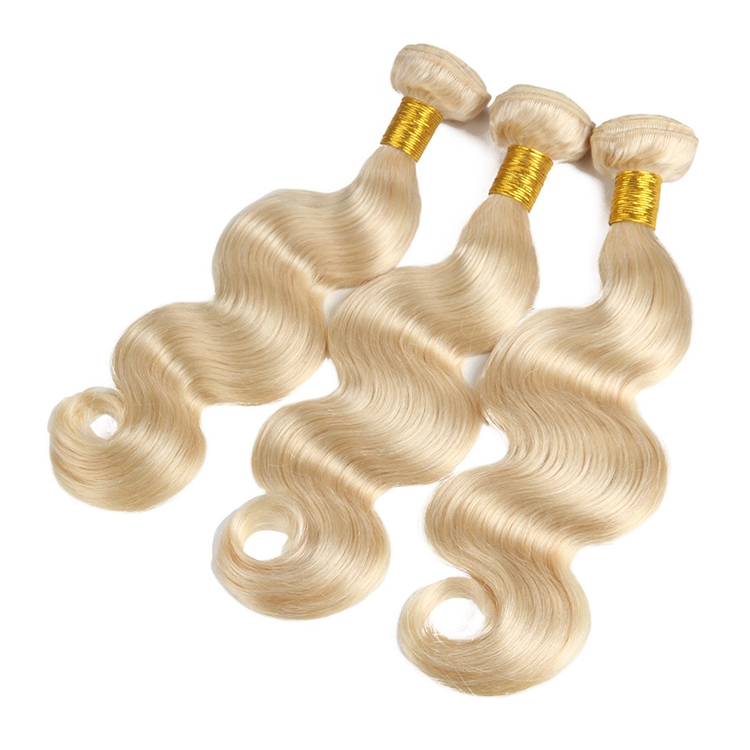 613 blonde body wave human hair bundles 2
