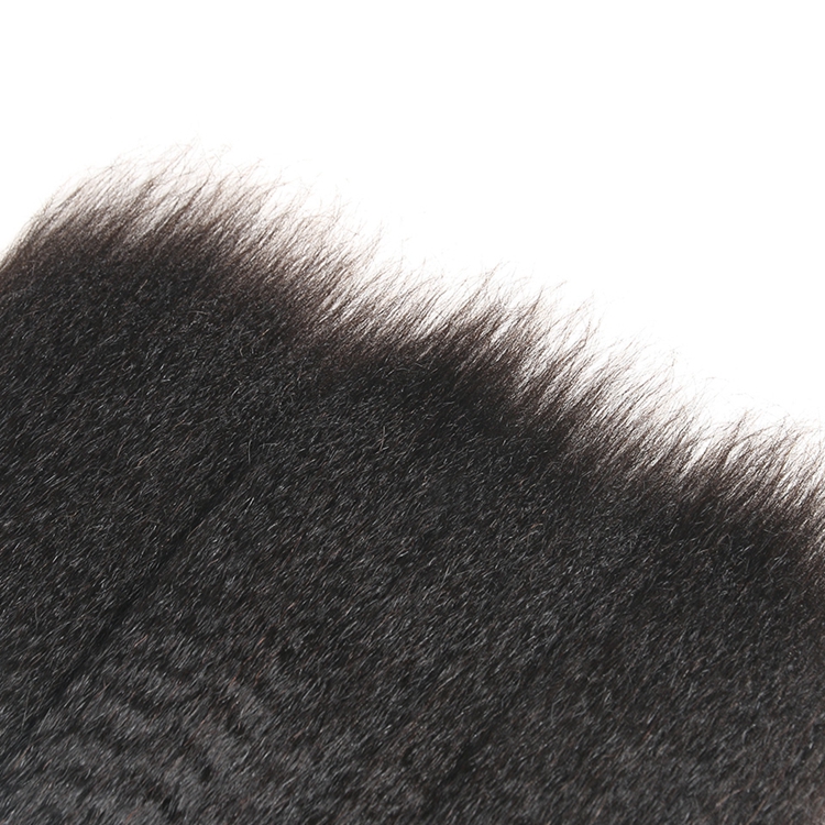 black kinky straight human hair bundles 5