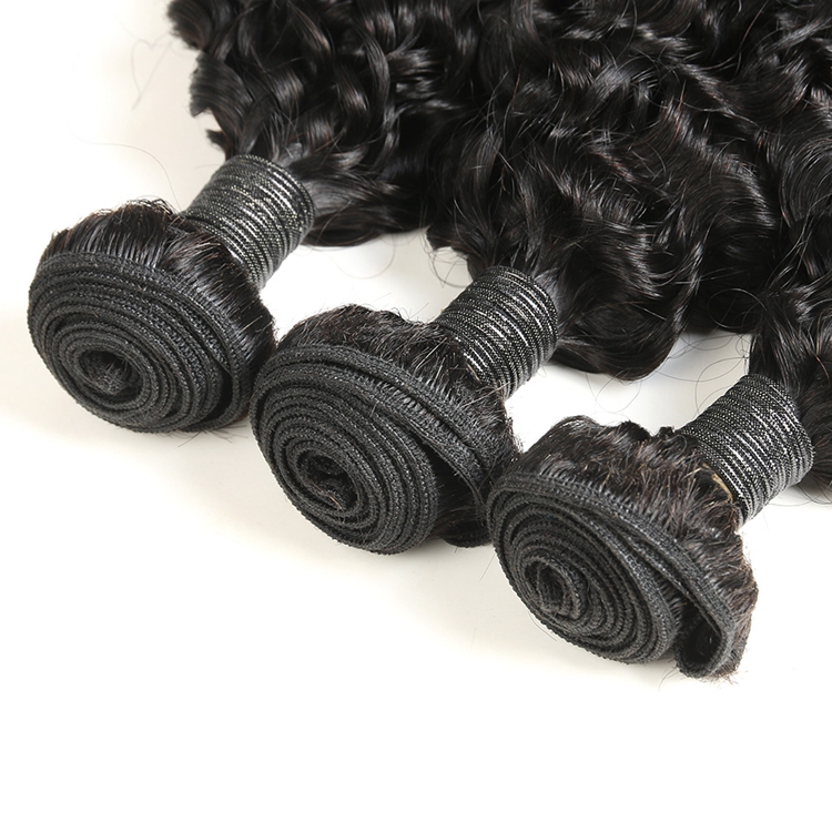 black water wave human hair bundles 4