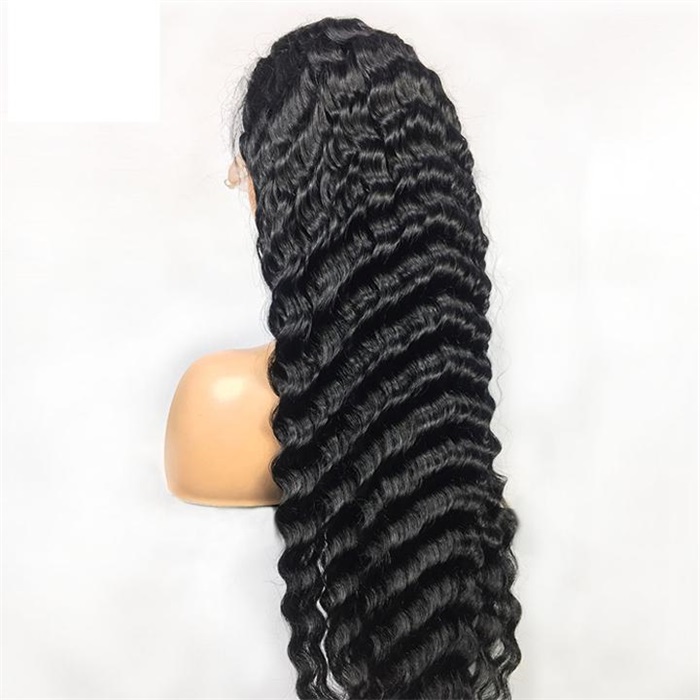 inch affordable lace closure wigs body wave lace front human hair wigs 2