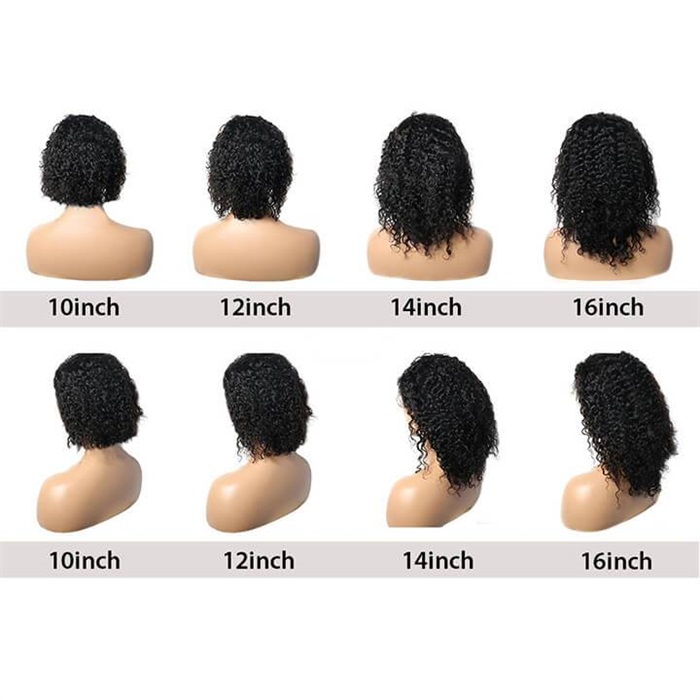 brazilian curly bob non lace human hair wigs with bangs remy made human hair wigs for women wigs 5