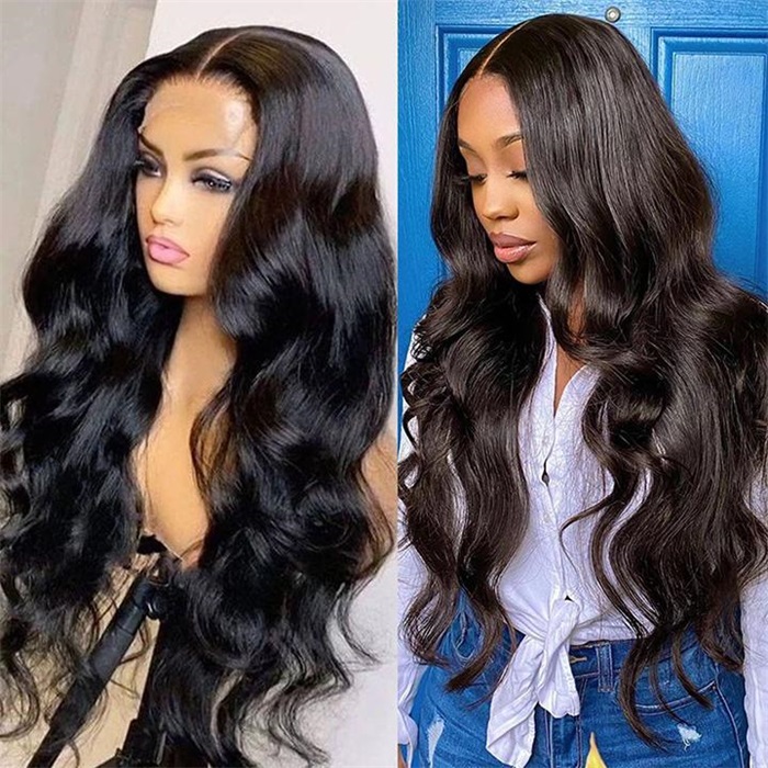 full lace body wave human hair wigs 2
