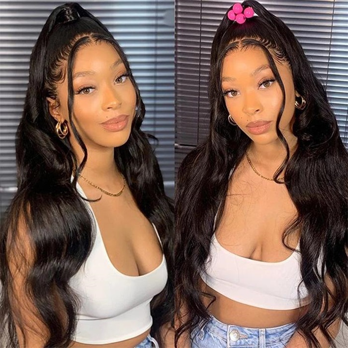 full lace body wave human hair wigs 5